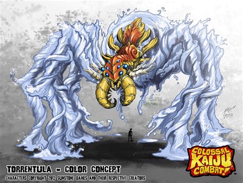 Colossal Kaiju Combat Torrentula By KaijuSamurai On DeviantART