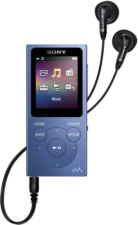 Date D Invention Du Lecteur Mp3 - SONY - NW-E394L - Lecteur MP3 - 8 Go - Ecran LCD 4.5 cm - Autonomie 35