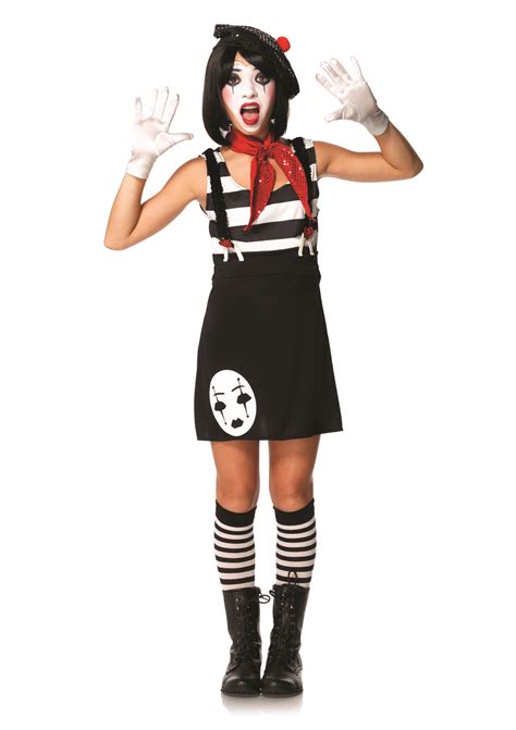 Miss Mime Junior Costume Mime Costume Tween Costumes Halloween
