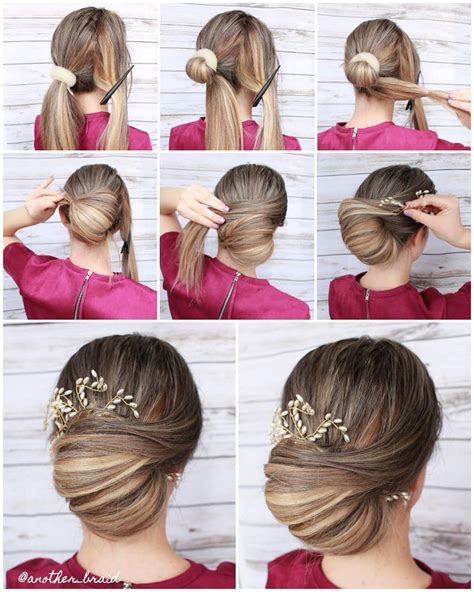 Quick And Simple Updo Tutorial Quick And Simple Updo Tutorial Hair Updos