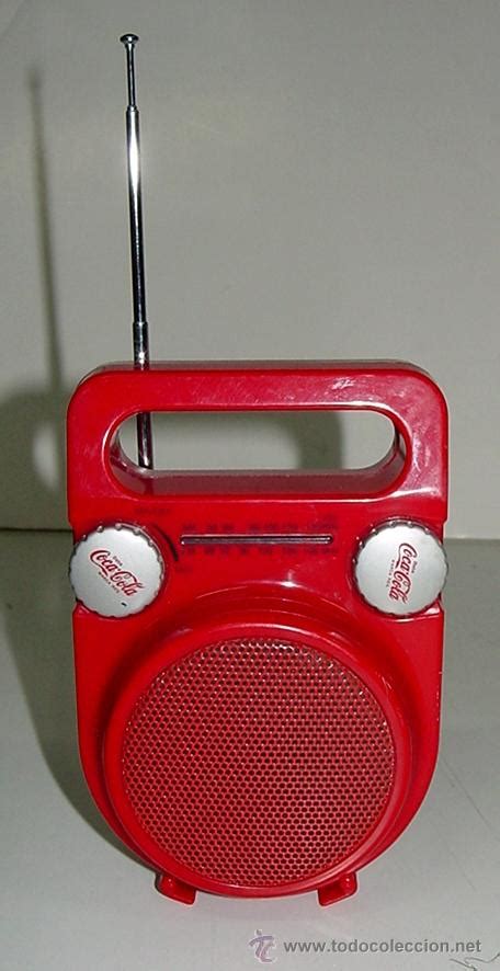 antigua radio coca cola mide 15 x 10 cm func comprar radios transistores y pick ups en