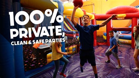 Kids Birthday Party Place Indoor Bounce House Pump It Up