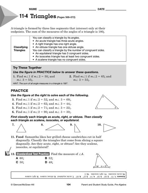 Our pre algebra worksheets are suited we have writing algebraic expressions worksheets, rewriting basic algebraic expression. Glencoe Business Math Worksheets - pre algebra practice ...
