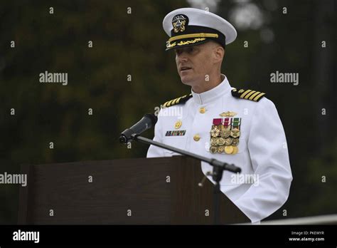 Bremerton Wash Aug 2 2018 Capt Chad Brooks Incoming Commander