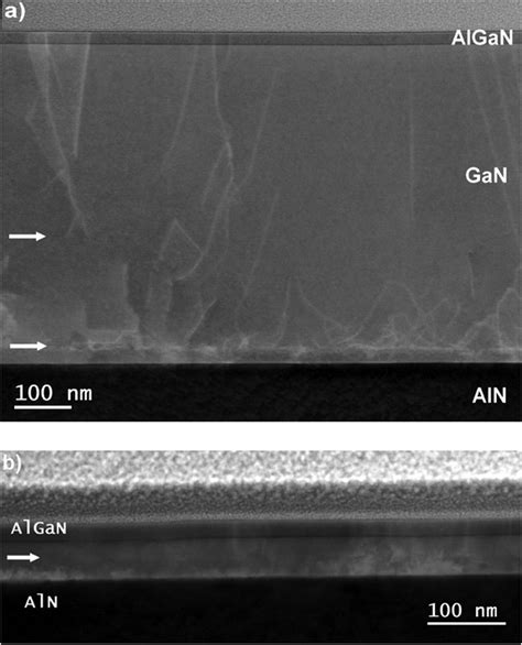 Cross Sectional High Angle Annular Dark Field Haadf Stem Images Of