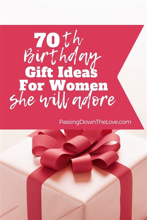 We did not find results for: The Best 70th Birthday Gift Ideas for Her | Passing Down ...