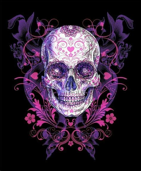 Pin By 🐩pupmom5🐩 On Skull Love Skull Artwork Sugar Skull