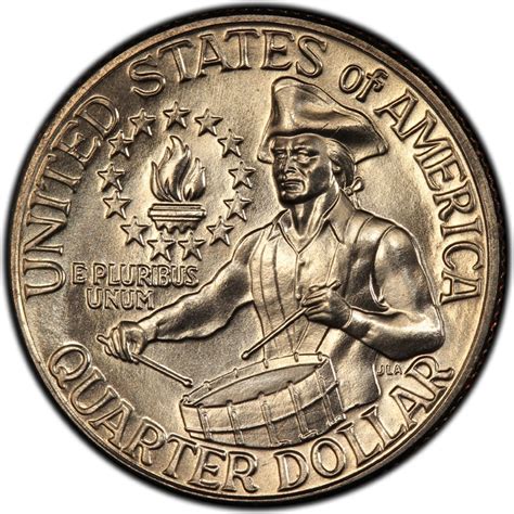 25 Cents Quarter United States Of America Usa 1976 Km 204
