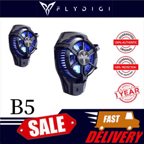 Flydigi B5 Mobile Phone Game Cooler Intelligent Variable Frequency