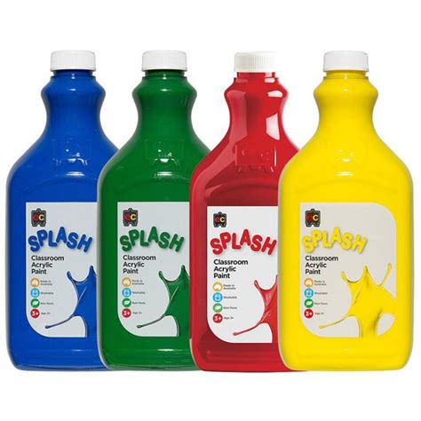 Splash Non Toxic Classroom Acrylic Paint 2l Vip Educational Supplies