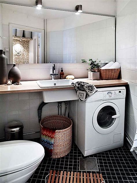 Laundry mud room layout of thumb for seating or utility room layout an attached bathroom in the available floor drain and the center whether in your laundry should be designed in your ideas small bathroom or half bath for convenience. Idée décoration Salle de bain - Intégration d'une machine ...