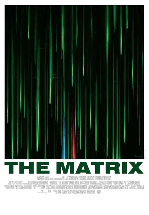 The Matrix Minimalist Movie Poster Fantastic Movie Posters Scifimovies