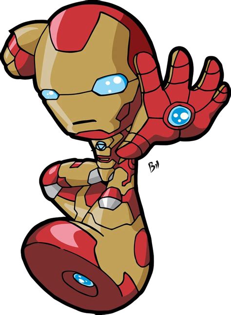 Iron man png clipart format: Iron Man Kid Cartoon Clipart Png