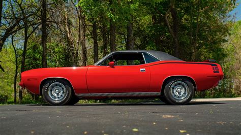 1970 Plymouth Cuda 440 6 Heads To Auction