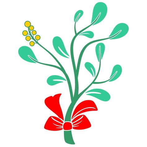 Christmas Mistletoe Cuttable Design Apex Embroidery Designs Monogram