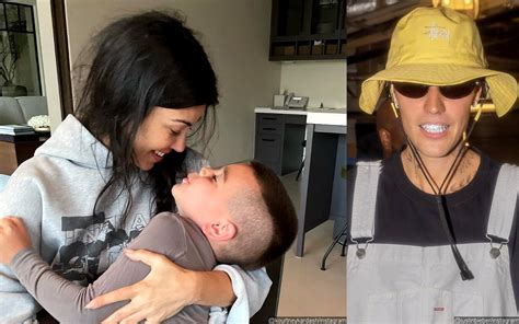 Fans Think Kourtney Kardashians Son Reign Looks Like Justin Bieber