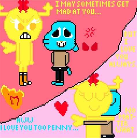 Gumball X Penny I Love You No Matter What By Benjrom11 On Deviantart