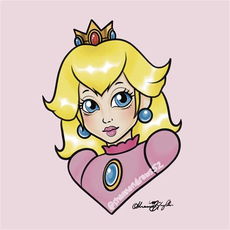 Harleen Commissions Open On Twitter 👑 Princess Peach 🍑