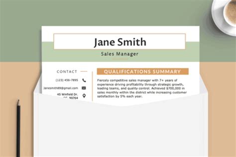 Summary Of Qualifications Examples And Writing Guide