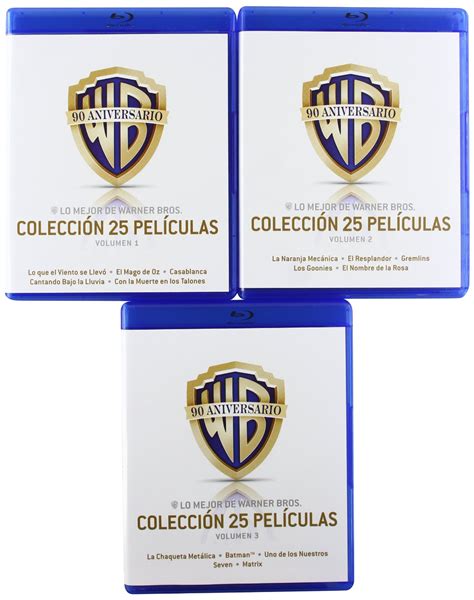 Colección 25 Películas En Blu Ray De Warner Por 6811