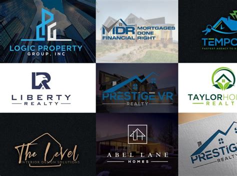 Real Estate Property Construction Logo Designs Construction Logo