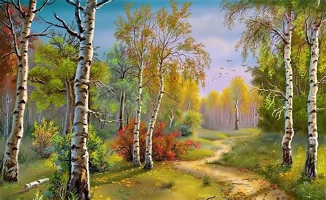 Oil Painting Art Oil Paintings Of Scenes From Nature