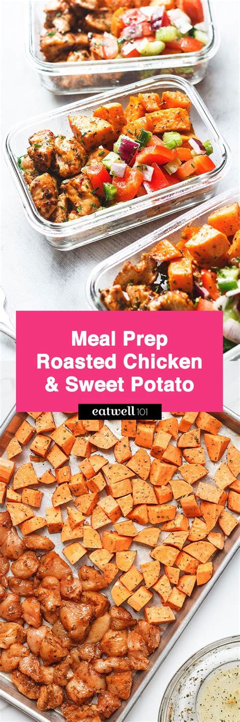 Meal Prep Roasted Chicken And Sweet Potato — Eatwell101