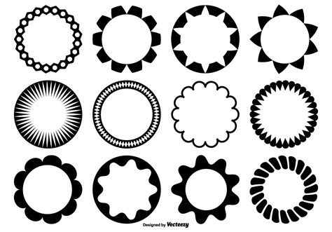 Circle Vector Shapes 109951 Vector Art At Vecteezy