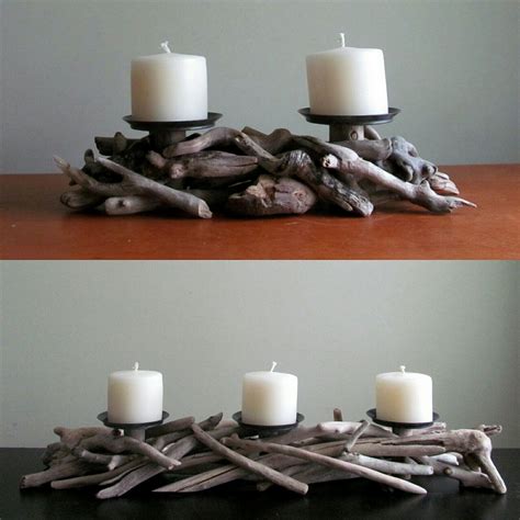 Driftingconcepts Shared A New Photo On Etsy Candle Holders Driftwood