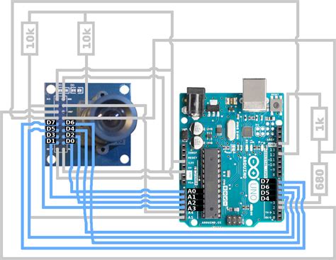 How To Use Ov7670 Camera With Arduino And A Tiny Screen Circuit Journal