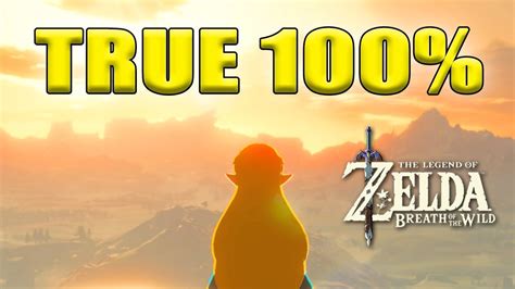 True 100 Checklist By Doing Everything In Zelda Botw Youtube