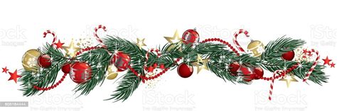 Are you searching for christmas garland png images or vector? Christmas Garland Banner Stock Illustration - Download ...
