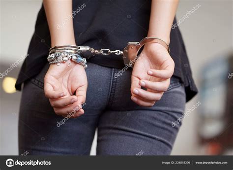 woman arrested handcuffed telegraph