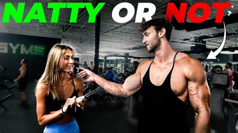 Asking Girls To Rate My Body Natty Or Not Youtube