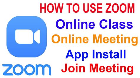How To Open Zoom App And Join Meeting Youtube