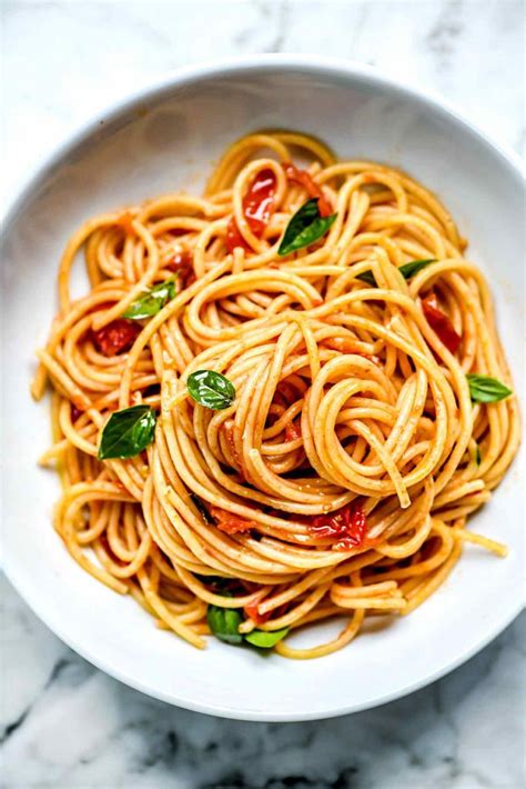 Pasta Pomodoro Sauce Foodiecrush Com Gnocchi Recipes Healthy Pasta