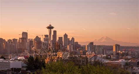 4k 5k Washington State Seattle Usa Sunrises And Sunsets