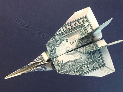 Money Origami F 14a Tomcat Jet Fighter Dollar Bill Art Made With 1