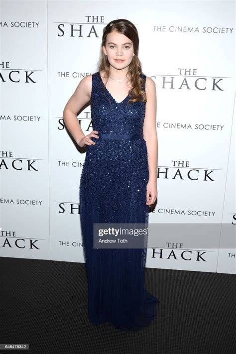 Megan Charpentier Attends The World Premiere Of The Shack Hosted By