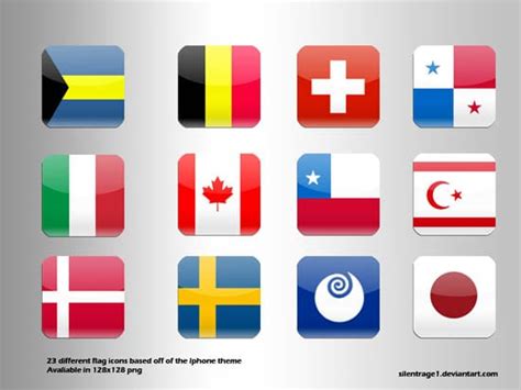 Ultimate Collection Of National Country Flag Icon Sets Designmodo