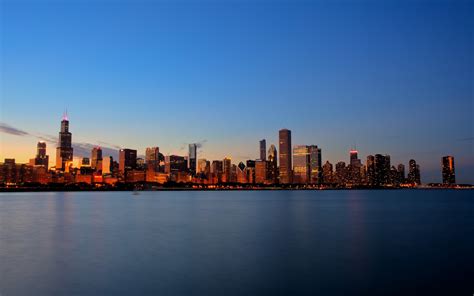 Chicago Sunset Wallpapers Hd Wallpapers Id 13351