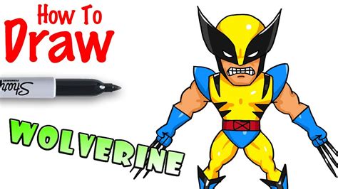 How To Draw Wolverine Youtube