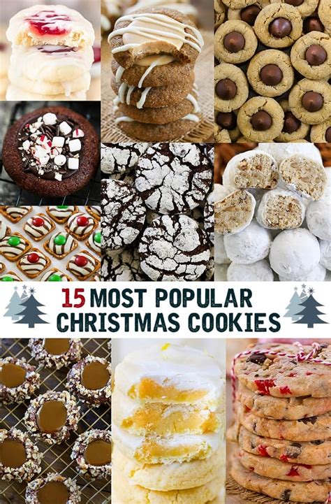 The good old standard recipes appear on the christmas table every year. 15 Most Popular Christmas Cookie Recipes - Swanky Recipes