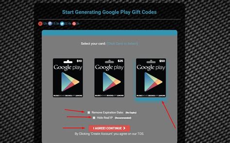 Working Google Play Gift Card Online Code Generator