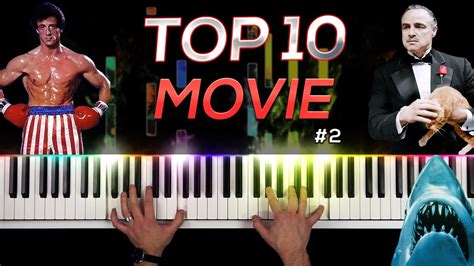 Top 10 Soundtracks On Piano Pt 2 Youtube