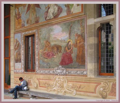 naples frescoes santa chiara cloister delle clarisse 12 … flickr
