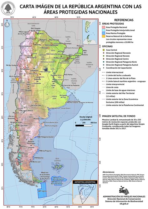 Áreas Protegidas Sib Parques Nacionales Argentina