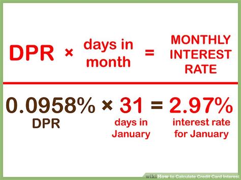 5 Easy Ways To Calculate Credit Card Interest Wikihow