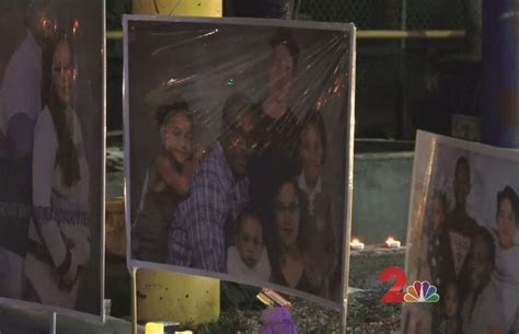 Family Friends Gather For Vigil Honoring Shooting Victim Jerry Sales