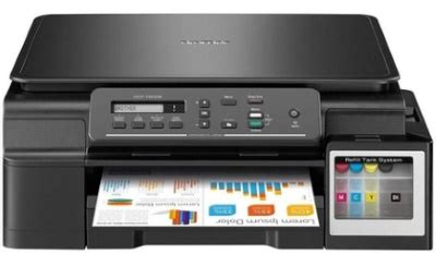 The ink of each color can produce high prints of up to 6000 sheets with ink. Drivers da Impressora Brother DCP-T500W Download